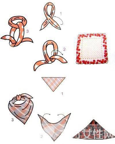 5种时尚方巾的系法 让你尽情凹造型
