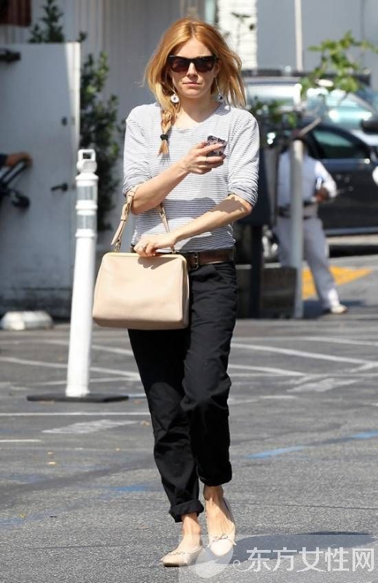 时尚单鞋怎么搭配 看看街拍常客都怎么穿