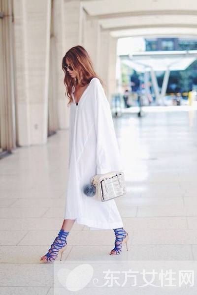 欧美风罗马高跟鞋搭配术 绝对让你回头率飙升