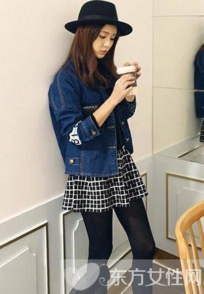 黑色帽子搭配术 百变造型轻松打造