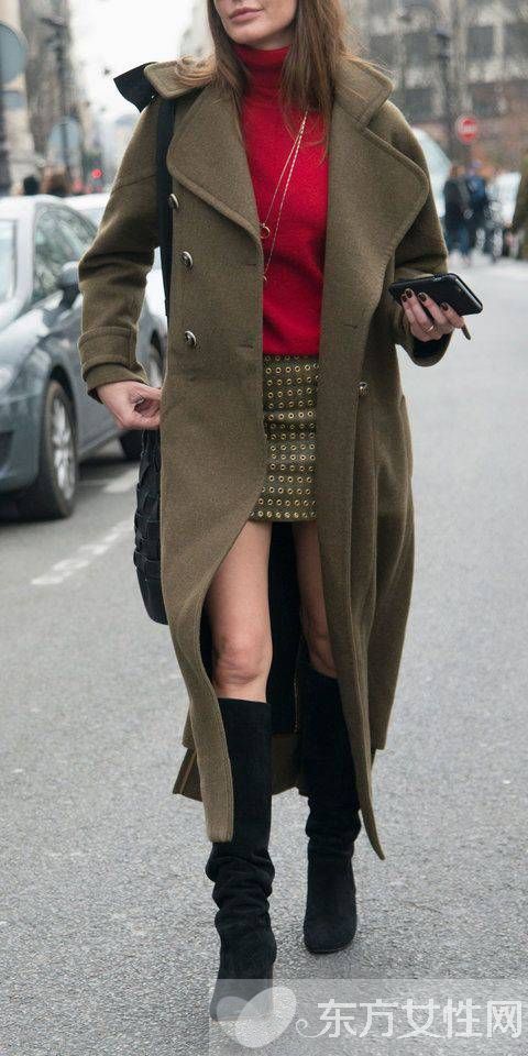 高跟皮靴穿搭术 5种穿搭法教你穿出时髦范儿