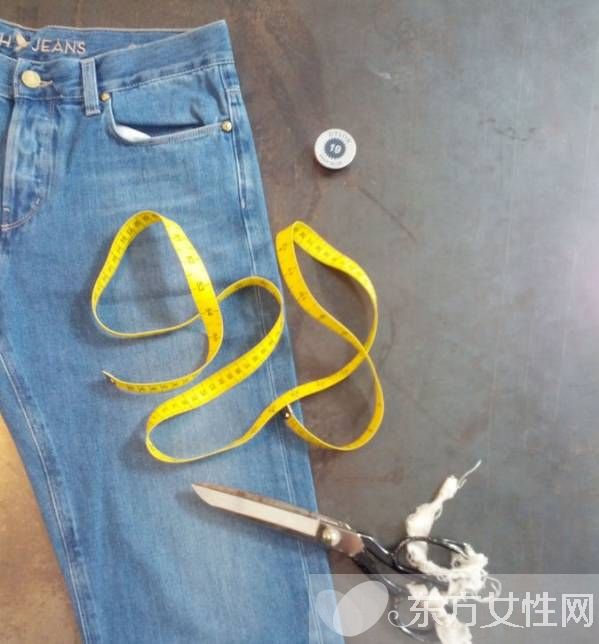 4步骤教你diy牛仔裤 打造潮流时尚短裤