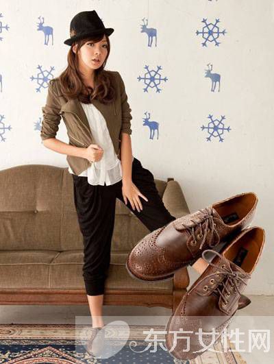 复古时尚牛津鞋穿搭术 看时尚达人如何玩转个性帅气英伦风