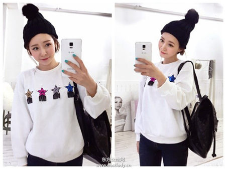 冬季毛帽穿搭术 保暖又时尚