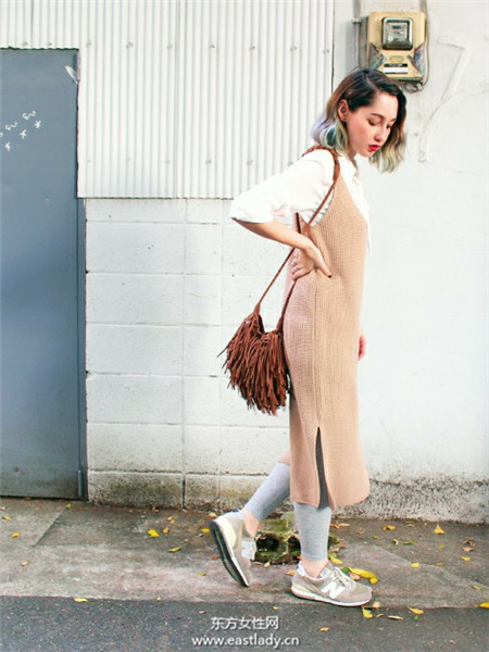 今冬流苏单品大热 从头到脚流苏单品穿搭盘点