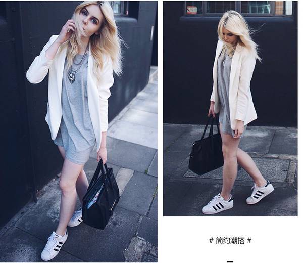 三叶草Stan Smith 风头正劲的小白鞋