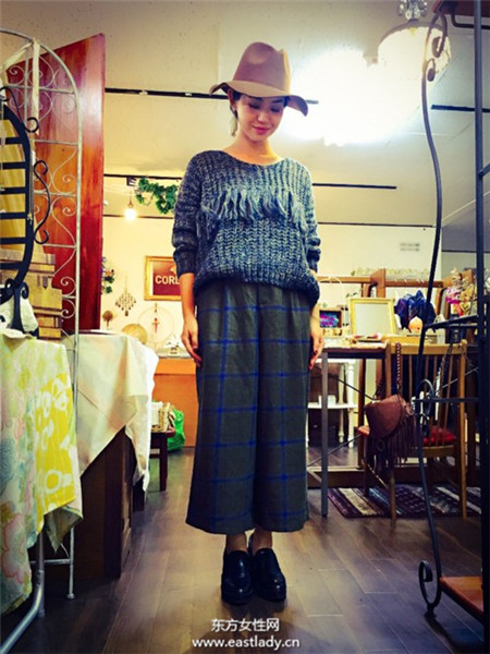 今冬流苏单品大热 从头到脚流苏单品穿搭盘点