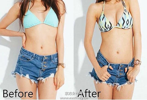 肉肉女孩比基尼选购指南 6款样式解决小胸MM烦恼