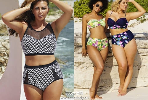 肉肉女孩比基尼选购指南 6款样式解决小胸MM烦恼