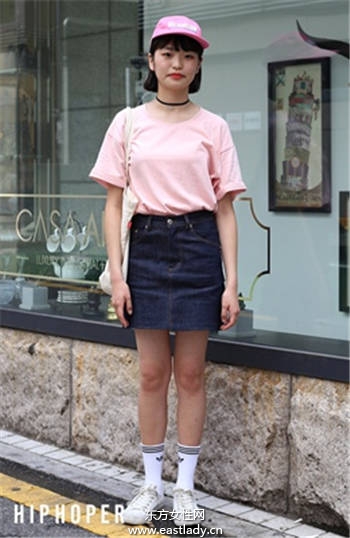 鸭舌帽该怎么戴 看韩妞们都怎么驾驭压舌帽吧