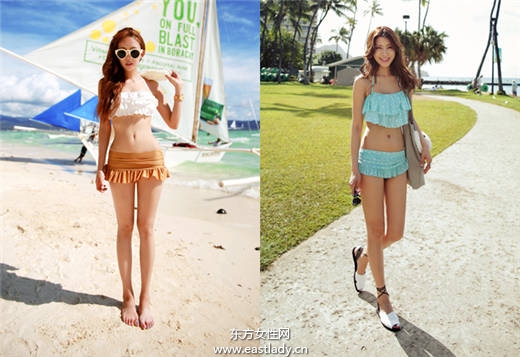 身材不完美没关系 三种泳衣款式藏住你的缺点