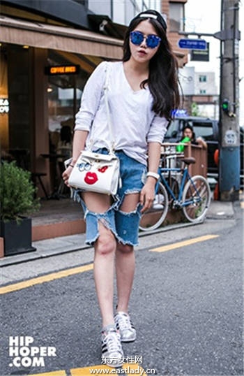 鸭舌帽该怎么戴 看韩妞们都怎么驾驭压舌帽吧