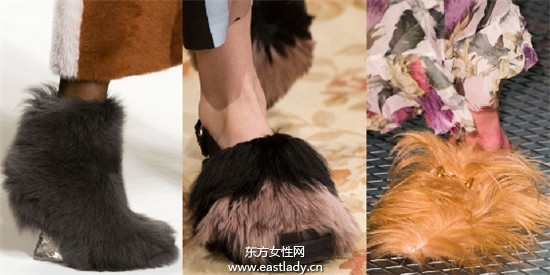 多毛雪地靴即将流行 2015秋季时尚趋势速报