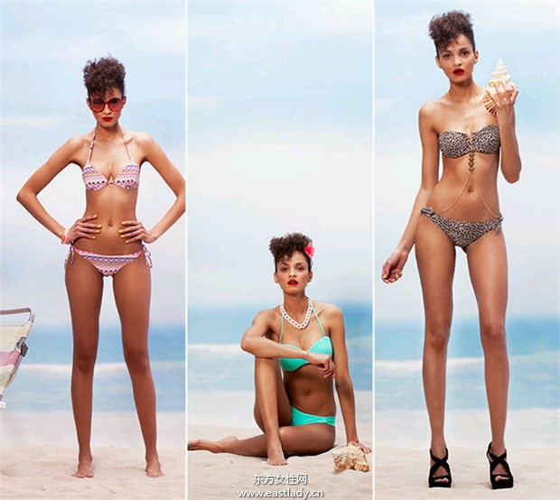 Bershka 2014夏季泳装系列