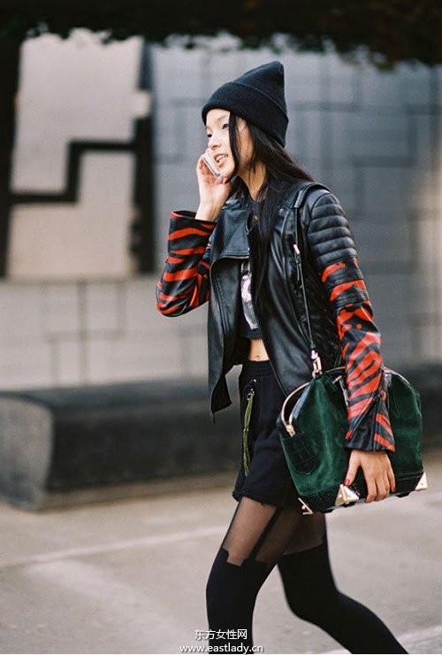 跟超模雎晓雯学品牌女包搭配