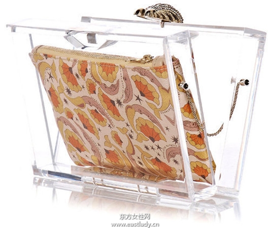 透明手拿包设计简洁明了富有创意