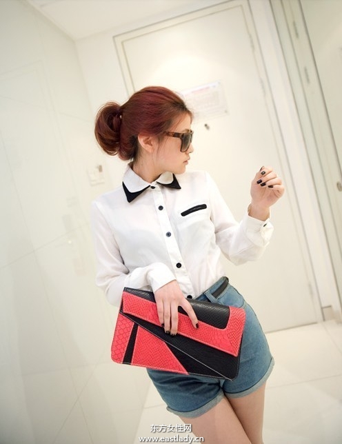 简约实用手拿包出席公共活动不错的选择