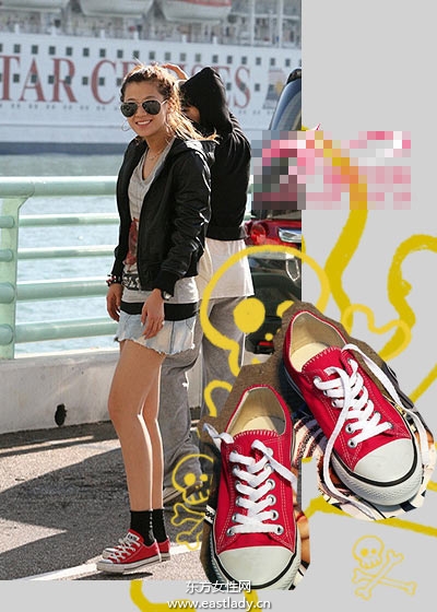 时尚休闲帆布鞋穿出灵动和自然