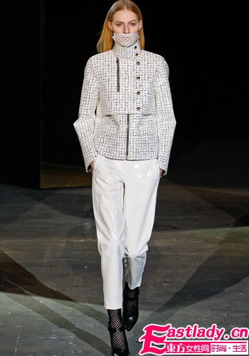 2012纽约秋冬时装周 皮革是本季重点元素