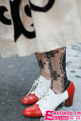 秋冬时尚袜子 让腿部风光无限