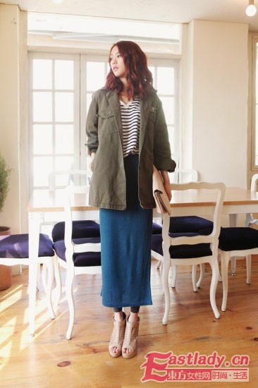 高调军 绿 风盛行 最佳搭配单品不过时