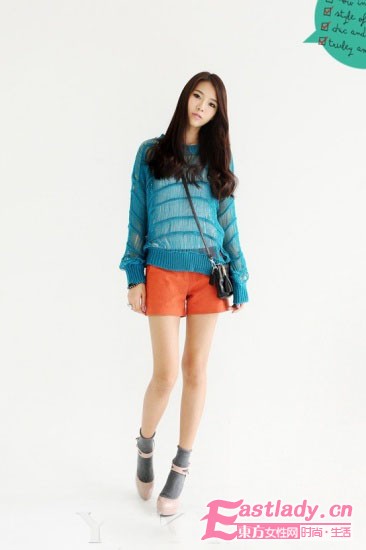 照着穿气质升级 条纹衫早春大放异彩