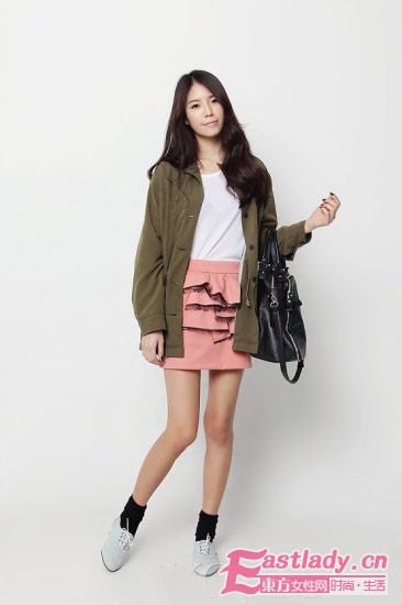 高调军 绿 风盛行 最佳搭配单品不过时