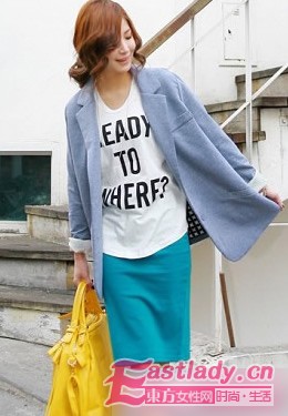 亮色系小西装搭配方案 搭配出兼具时尚和气质的春装造型