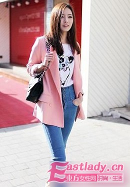 亮色系小西装搭配方案 搭配出兼具时尚和气质的春装造型