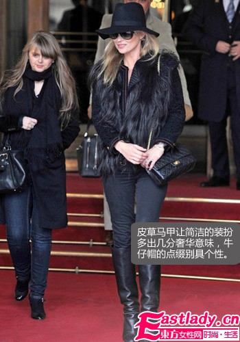 明星示范早春服饰百搭