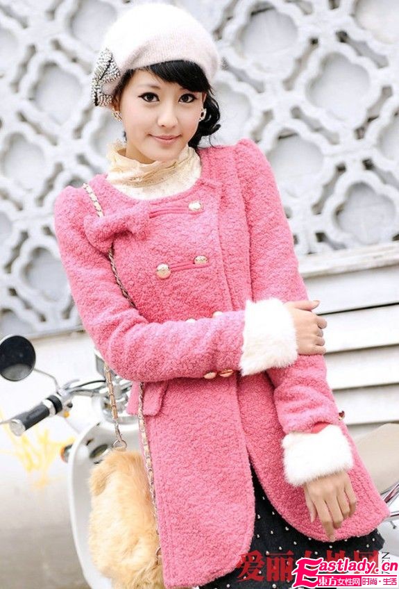 7款糖果色呢大衣 幸福甜蜜过暖冬