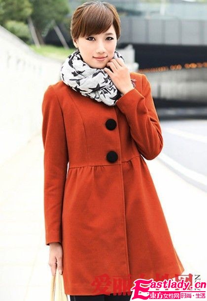 7款糖果色呢大衣 幸福甜蜜过暖冬