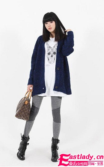 冬季酷女出街 帅气短靴潮范搭