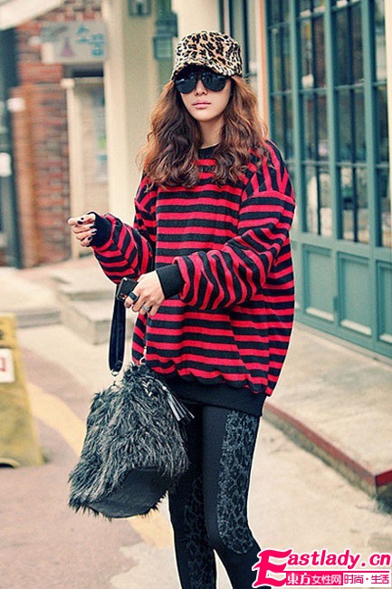 MM时尚出街 怎能没有爆潮打底裤