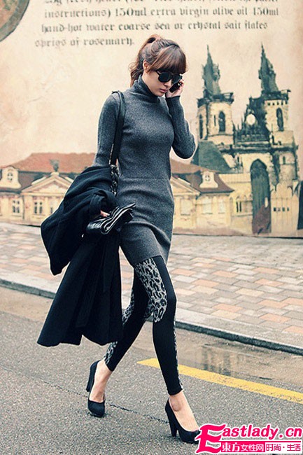 MM时尚出街 怎能没有爆潮打底裤