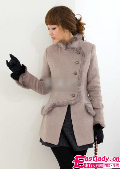 优雅气质毛呢外套 时尚有温暖