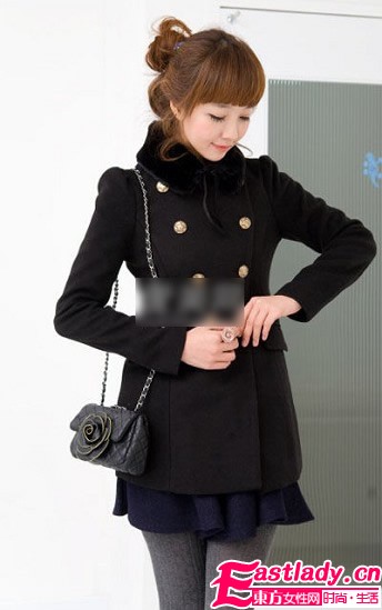 优雅气质毛呢外套 时尚有温暖