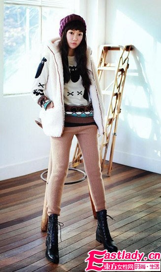冬季酷女出街 帅气短靴潮范搭