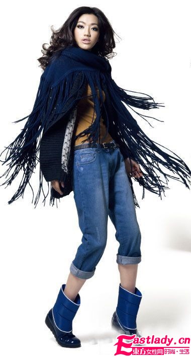 潮女必看 新款雪地靴穿出小细腿