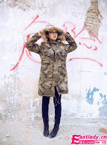 4款复古时髦棉衣 文艺范儿必备