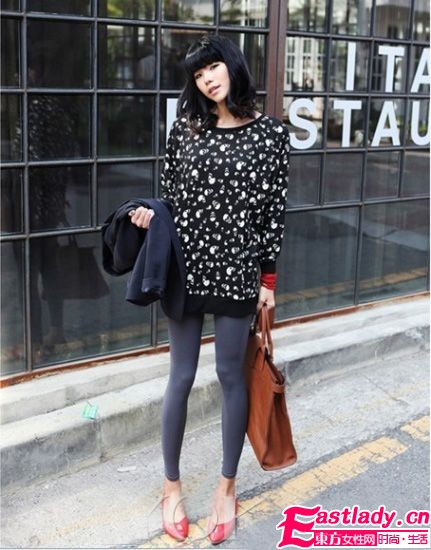 1件单品就选打底裤 轻松享瘦修长腿