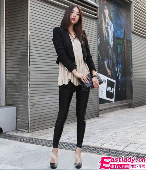 1件单品就选打底裤 轻松享瘦修长腿