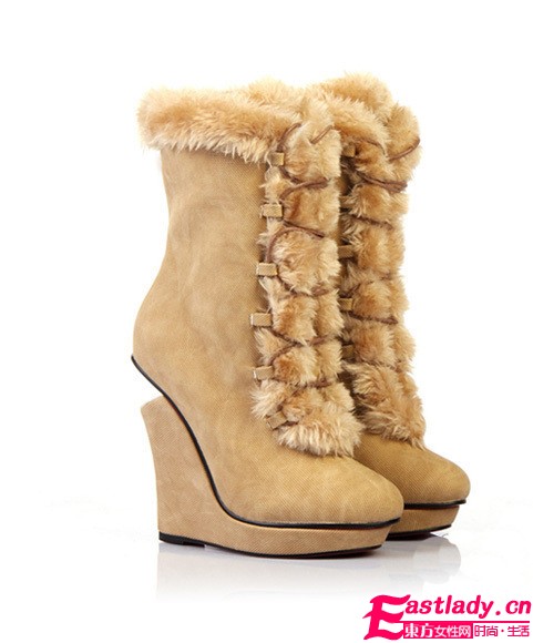 冬季时尚美潮 必备明星范保暖靴子