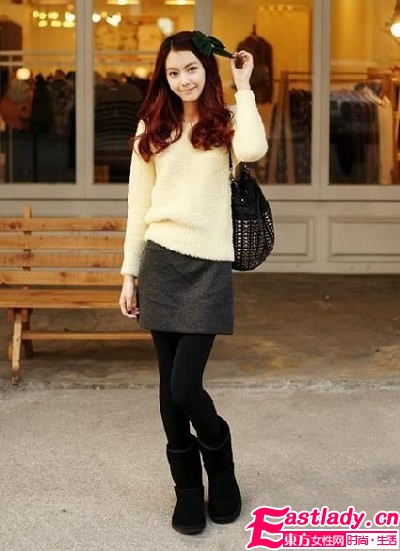 秋冬时髦雪地靴 抵抗寒流也时尚