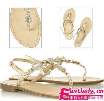 假日出游靓搭配 波西米亚凉鞋让你足下生辉