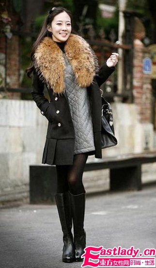 职场优雅甜美展现 OL大衣最In潮