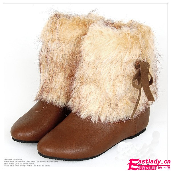 冬季拉风朋克靴 时尚MM最爱穿