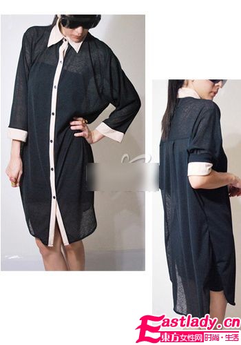 时尚小黑裙 巧搭配饰有魅力