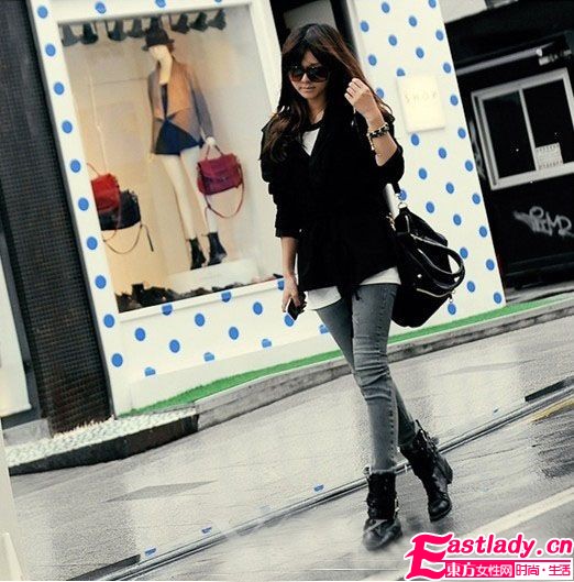 美式休闲潮 窄脚裤穿出时尚欧美味