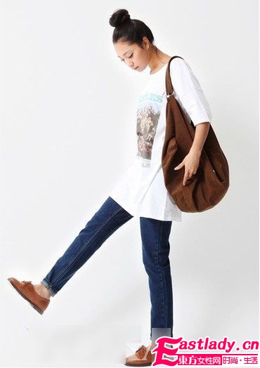 美式休闲潮 窄脚裤穿出时尚欧美味